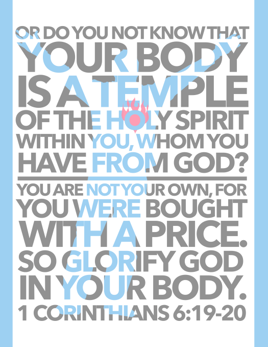 Memory Verse 1 Corinthians 6:19-20