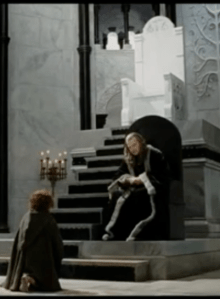 He wanted what wasn't his to have -- the big throne.